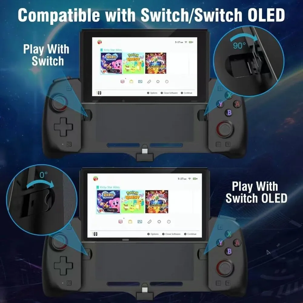 Switch Controller for Switch/OLED Controller One-Piece Joypad